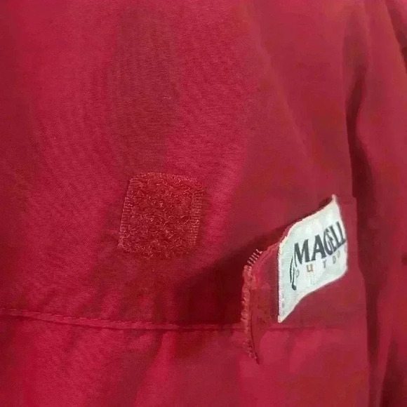 Men’s Magellan Red Performance Fishing‎ Short Sleeve Vented Lightweight Sz M - Picture 9 of 14